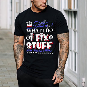 Camiseta de regalo de papá, camiseta de Handyman,