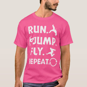 Camiseta de regalo de Parkour Vuela Salta Corre Fr