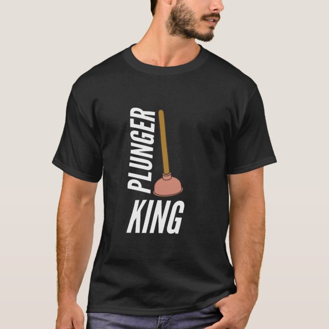 Camiseta de regalo de plomo divertida de Plunger K (Anverso)