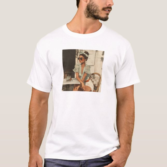 Camiseta de regalo de recuerdo personalizada con f (Anverso)