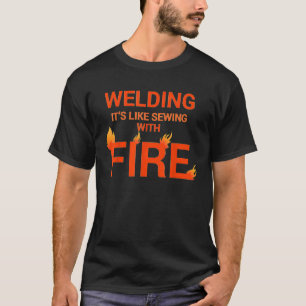 Camiseta De Regalo De Soldadura Vintage Y Casual O