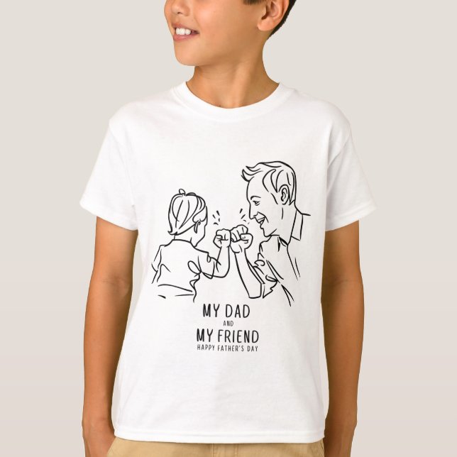 Camiseta de regalo del Día del Padre (Anverso)