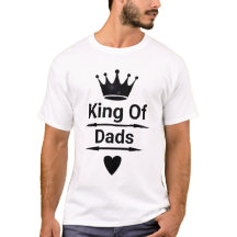 Camiseta de regalo del Día del Padre del Rey de Pa