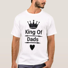 Camiseta de regalo del Día del Padre del Rey de Pa