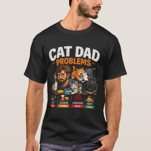 Camiseta de regalo para amante del café con proble