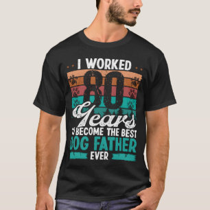Camiseta de regalo para cumpleaños número 80 de ho