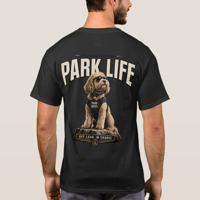 Camiseta de regalo para dueños de Cockapoo Park Li (Reverso)