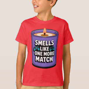 Camiseta de regalo para jugador de PC con vela de