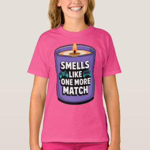 Camiseta de regalo para jugador de PC vela Humor d