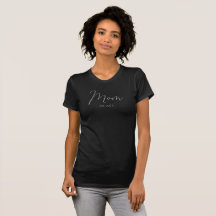 Camiseta de regalo para mamá establecida