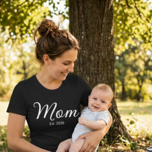 Camiseta de regalo para mamá establecida