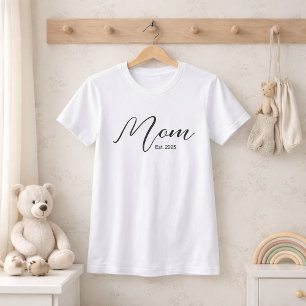 Camiseta de regalo para mamá establecida