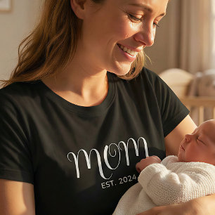 Camiseta de regalo para mamá establecida