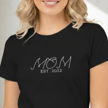 Camiseta de regalo para mamá establecida