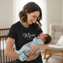 Camiseta de regalo para mamá establecida