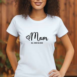 Camiseta de regalo para mamá recién estrenada