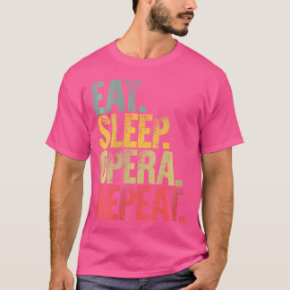 Camiseta de regalo para mujeres Come Duerme Repite