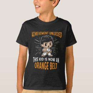 Camiseta de regalo para niños de karate cinturón n