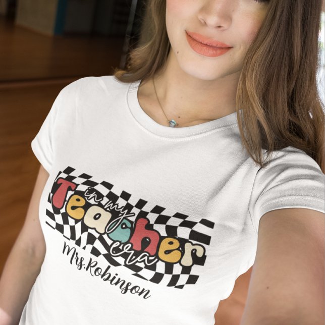 Camiseta de regalo para profesores retro de mi épo (Subido por el creador)