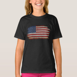 Camiseta de regalo patriótica con bandera american