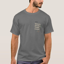 Camiseta de regalo personalizada “Mejor trader que