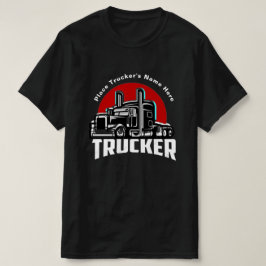 Camiseta de regalo personalizada para camioneros