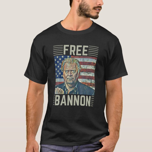 Camiseta de regalo político para Bannon Free (Anverso)