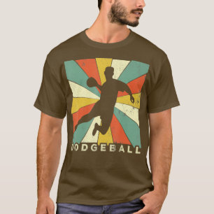 Camiseta de regalo retro de béisbol de daga vintag
