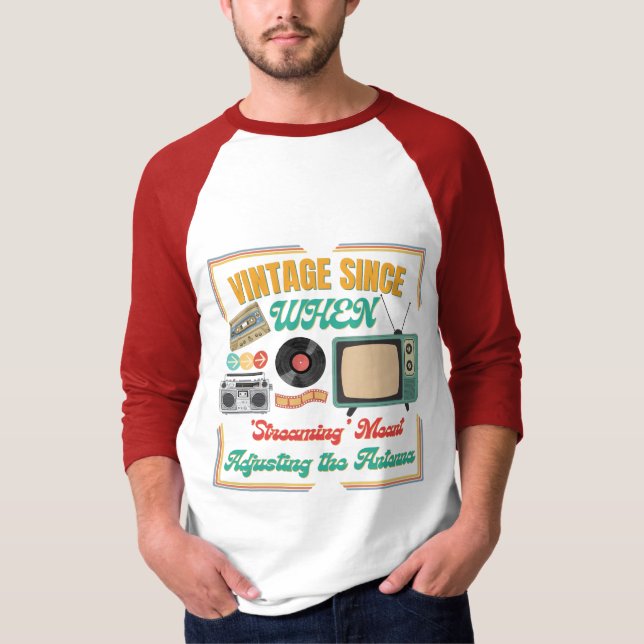 Camiseta de regalo retro vintage - Regalo de cumpl (Anverso)