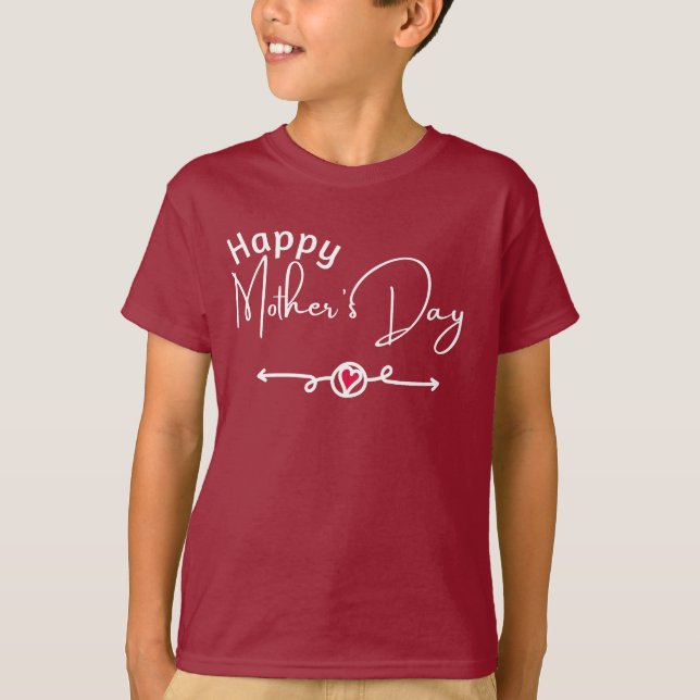Camiseta de regalos de Día de la Madre (Anverso)