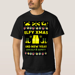 Camiseta De Regalos De Nochebuena De Salud Y Segur
