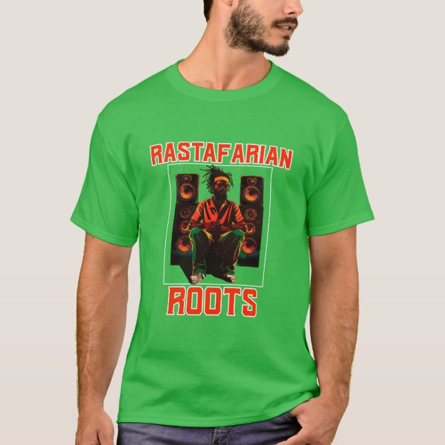 Camiseta de reggae clásica (Anverso)