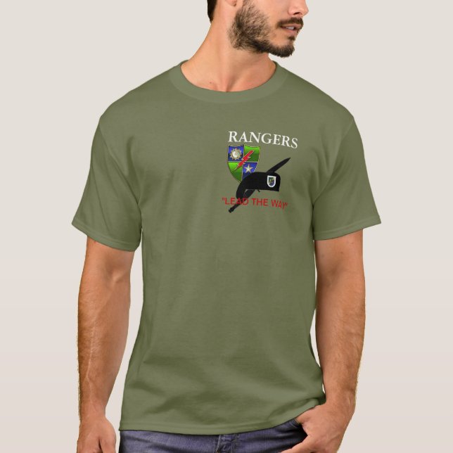 CAMISETA DE REGIÓN DE 75ª DEL BATALLÓN HQ (Anverso)