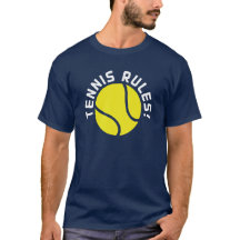 Camiseta De "Reglas De Tenis" De Infusión Deportiv