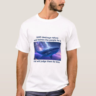 Camiseta de regreso de ballena (ligera)