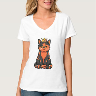 Camiseta de Reina Gato - Regalo Divertido para Mam