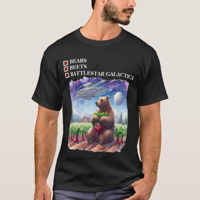Camiseta de remolacha de osos (Anverso)
