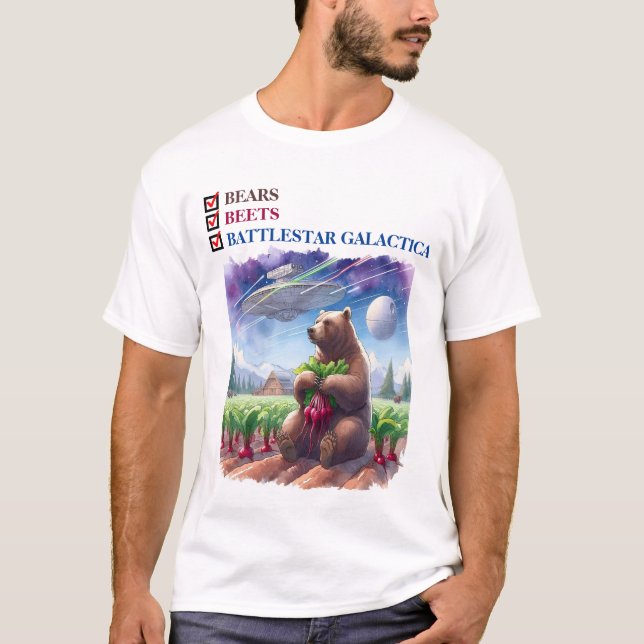 Camiseta de remolacha de osos (Anverso)