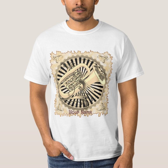 Camiseta de remolinos de Tuba (Anverso)