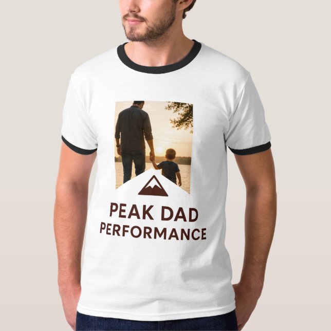 Camiseta de Rendimiento Máximo de Papá Regalo Dive (Anverso)