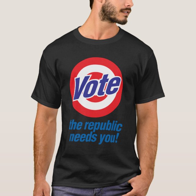 Camiseta de república de votación (Anverso)