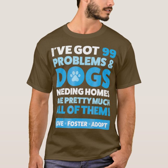 Camiseta de rescate de perro salvamento animal ado (Anverso)