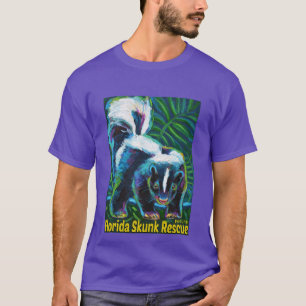 Camiseta de rescate del zorrillo de Florida
