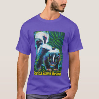 Camiseta de rescate del zorrillo de Florida