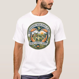Camiseta de Resiliencia y Apoyo a Terremotos