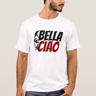 camiseta de resistencia al ciao de bella