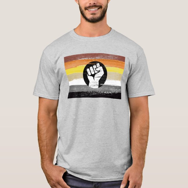 Camiseta de resistencia al orgullo del oso (Anverso)