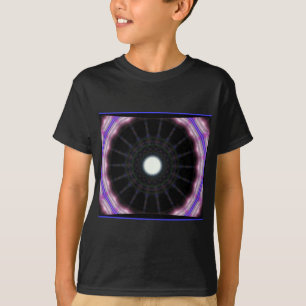 Camiseta de resplandor rosa para niños