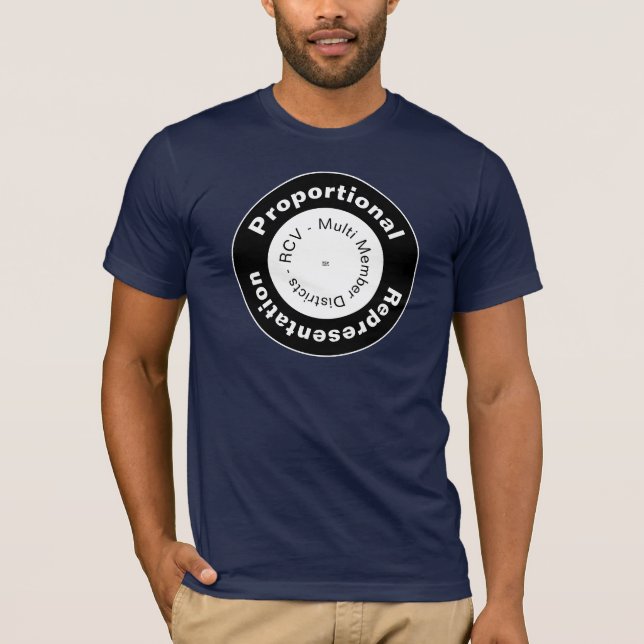 Camiseta de retén de representación proporcional (Anverso)