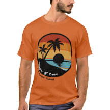 Camiseta de retirada tropical (con nombre de retir